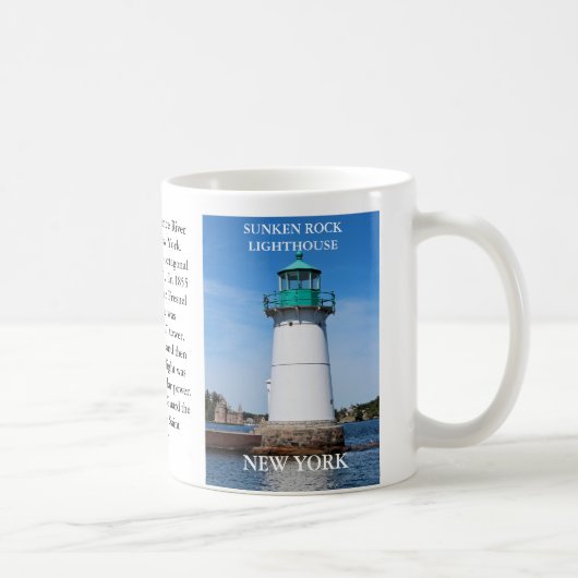 Mug Phare de Sunken Rock, New York (Droite)