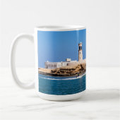 Mug Phare de Sur avec bateau de pêche - Sur, Oman (Gauche)
