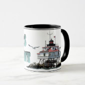 Mug Phare de Thomas Point (Devant droit)