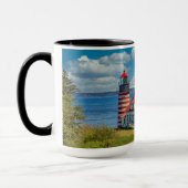 Mug Phare de West Quoddy Head, Lubec, Maine (Gauche)