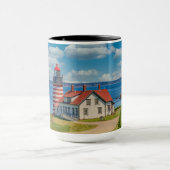 Mug Phare de West Quoddy Head, Lubec, Maine (Centre)