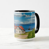 Mug Phare de West Quoddy Head, Lubec, Maine (Devant droit)