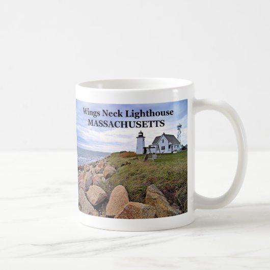 Mug Phare de Wings Neck, dans le Massachusetts (Droite)