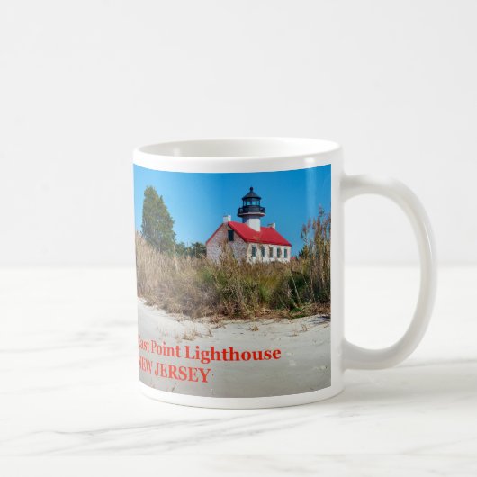 Mug Phare d'East Point, New Jersey (Droite)