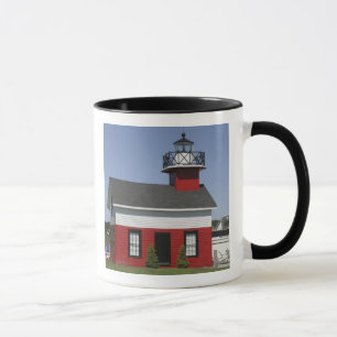 Mug Phare déplacé sur le rivage à Douglas près de