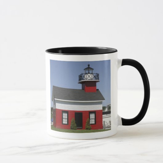 Mug Phare déplacé sur le rivage à Douglas près de (Droite)
