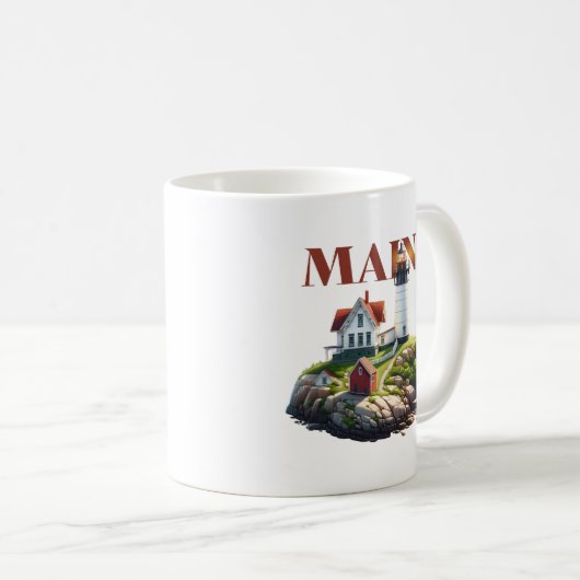 Mug Phare du Maine (Devant droit)