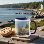 Mug Phare et coucher du soleil