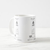 Mug Phare Lumière de Boston - Massachusetts - BD (Devant gauche)