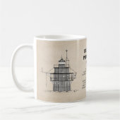 Mug Phare lumineux de Duxbury Pier - Massachusetts - S (Gauche)