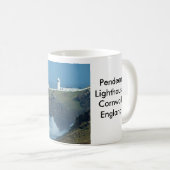 Mug Phare Pendeen Cornwall Angleterre Photo (Devant droit)