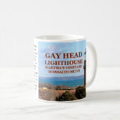 Mug Phare principal gai, Martha's Vineyard mA (Devant droit)
