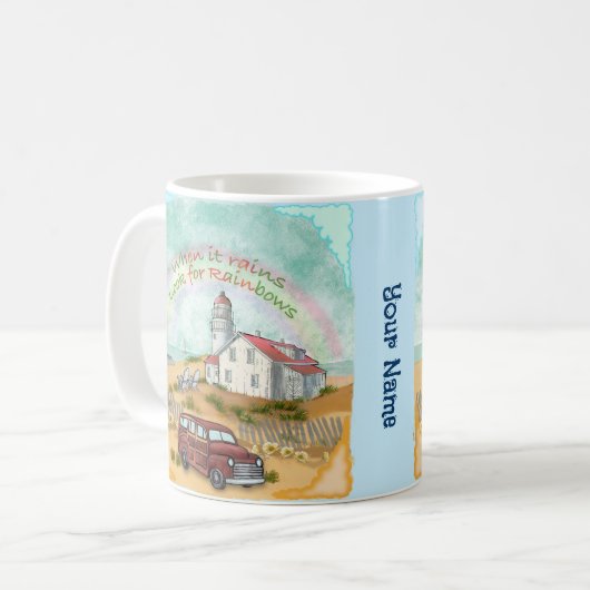 Mug Phare Rainbow Beach (Devant gauche)