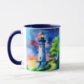 Mug Phare sous un ciel étoilé (Gauche)