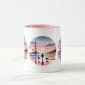 Mug Phare Sunset Walk Côté littoral (Centre)