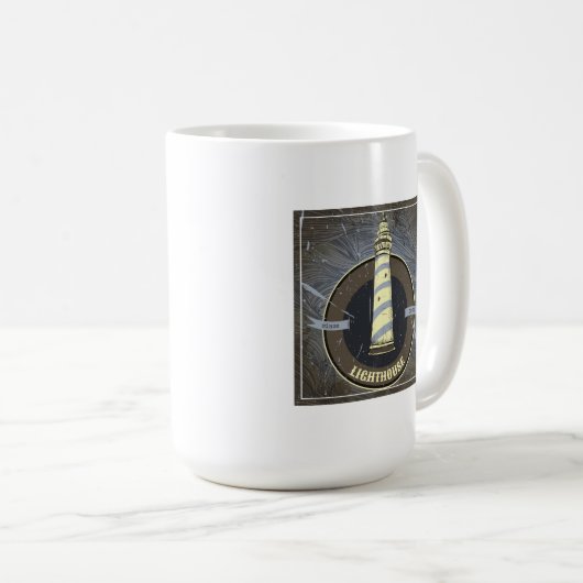 Mug Phare vintage | 1960 (Devant droit)