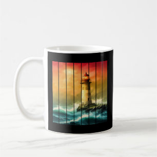 Mug Phare Vintage Bord de Mer Océan Regard