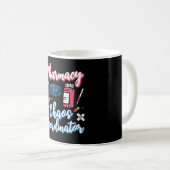 Mug Pharmacie Chaos Coordinateur Pharmaciste Technicie (Devant droit)