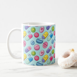 Mug Pharmacie Happy Pills Kawaii Smileys