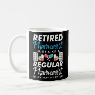 Mug Pharmacien À La Retraite Comme Une Pharmacie Régul