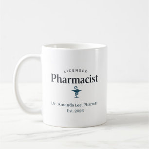Mug Pharmacien agréé personnalisé