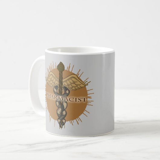 Mug Pharmacien Caduceus (Devant gauche)