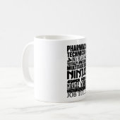 Mug Pharmacien de pharmacie multitâche Ninja Hero Tech (Devant gauche)