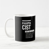 Mug Pharmacien Définition Drôle Cadeau Classique (Gauche)