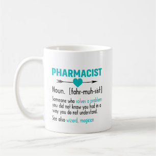 Mug Pharmacien Définition Drôle Étudiant en pharmac