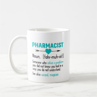 Mug Pharmacien Définition Drôle Étudiant en pharmacie