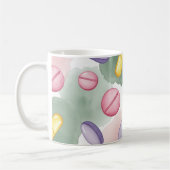 Mug Pharmacien Fond Gris Pilules Violettes (Gauche)