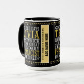 Mug Pharmacien Funny Personnalisé Retraité, Retraite (Devant gauche)