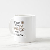 Mug Pharmacien Sparkle (Devant gauche)