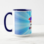 Mug Pharmacien Superhero Conception personnalisée (Gauche)