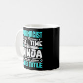 Mug Pharmacien Titre de l'emploi Profession Drôle Phar (Devant gauche)