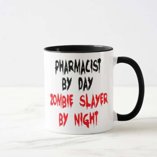 Mug Pharmacien Zombie Slayer (Droite)
