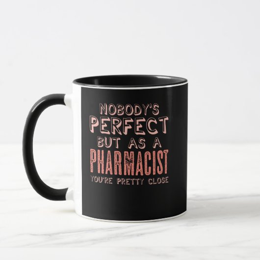 Mug Pharmacienne chimiste druguste de la farce parfait (Gauche)