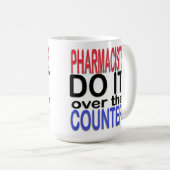 Mug Pharmaciens drôles (Devant droit)