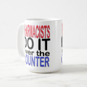 Mug Pharmaciens drôles (Devant gauche)