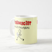 Mug Pharmaciens Fonctionne Avec Des Cadeaux De Primes (Devant gauche)