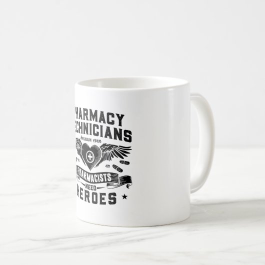 Mug Pharmaciens Techniciens en pharmacie Technicien Te (Devant droit)