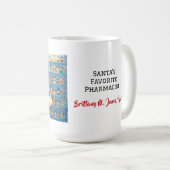 Mug Pharmaciste de Noël personnalisé (Devant droit)