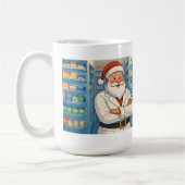 Mug Pharmaciste de Noël personnalisé (Gauche)