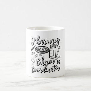 Mug Pharmaciste Technicien Pharmacie Coordinateur Chao