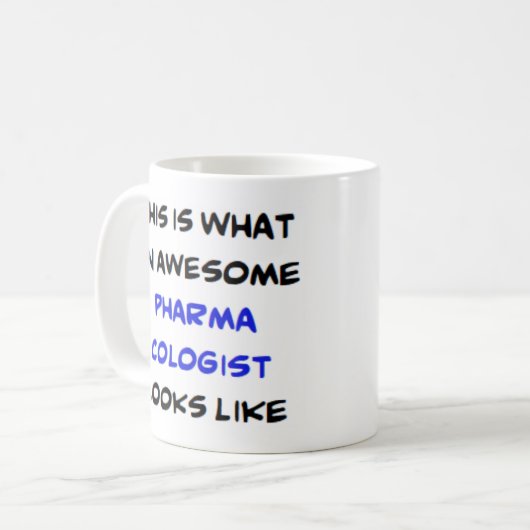 Mug pharmacologue, génial (Devant gauche)