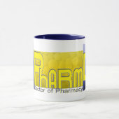 Mug PharmD - docteur de PILULE de pharmacie (Centre)