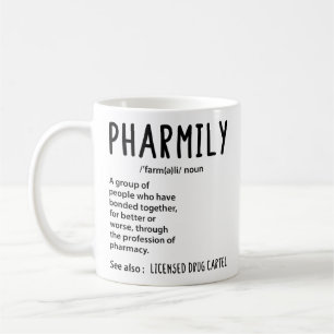 Mug Pharmily Funny Pharmacy pour Technicien en pharmac