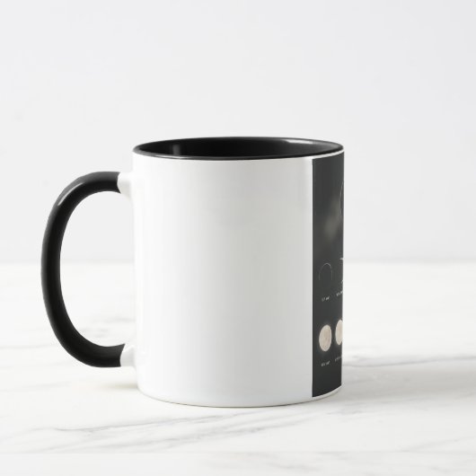 Mug Phases de la Lune. (Gauche)