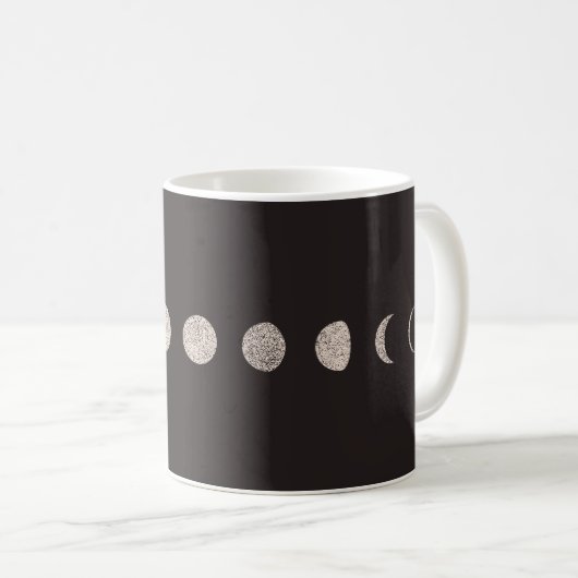 Mug Phases de la lune (Devant droit)