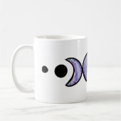 Mug Phases de la Lune art MoonChild violet             (Gauche)